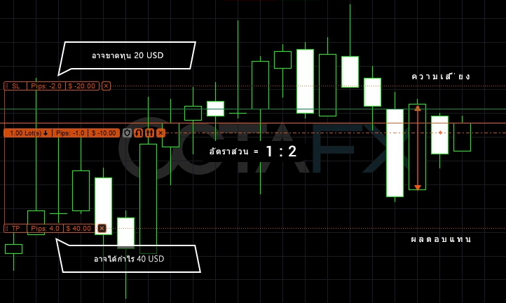 วิธีหาระดับ Stop loss และ Take profit